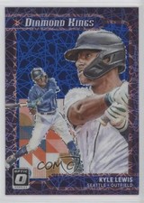 2021 Panini Donruss Optic Diamond Kings Blue Velocity Prizm 52/99 Kyle Lewis 6fs