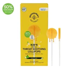 Kid's Propolis Throat Soothing Lollipops *READ MORE* Green Apple, 10 ct