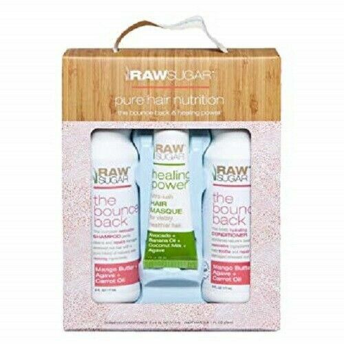 Raw Sugar Holiday Hair Trio Gift Set 13 oz. for sale online eBay