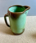 Vintage Frankoma Pottery Plainsman Green Pitcher #80