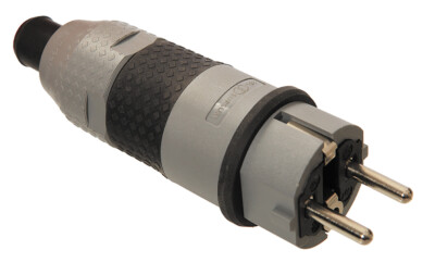 as-Schwabe 62232 | SCHUKOultra II Stecker grau/schwarz