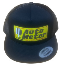 Auto Meter Competition Istruments Black Trucker Hat Sun Tachs Stewart Warner