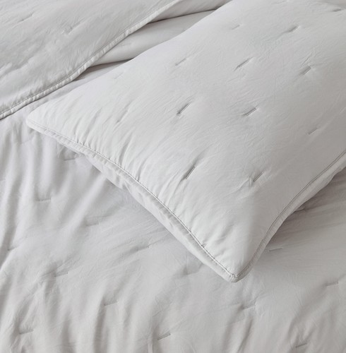 Chezmoi Collection Marie 3-Piece Line Stitch Embroidery Quilt Set - Soft Wash... - Picture 3 of 9
