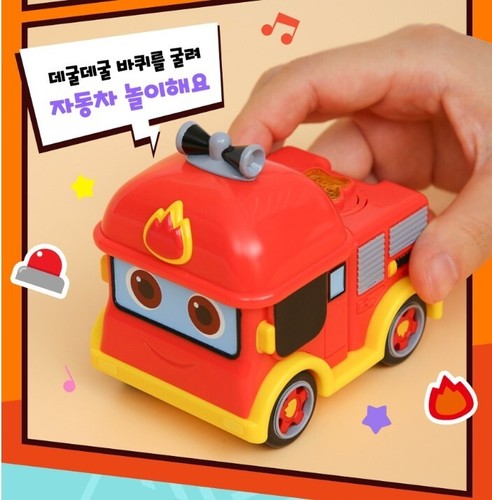 New Pinkfong Super Rescue Team Melody Mini Car Korean Songs Ready Roger Forrest - Picture 3 of 20