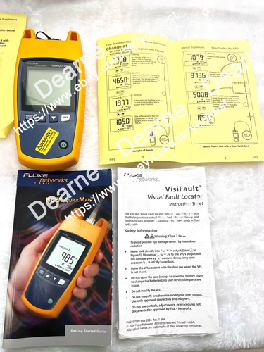 FLUKE FIBER QuickMAP Fiber Tester - Picture 4 of 8