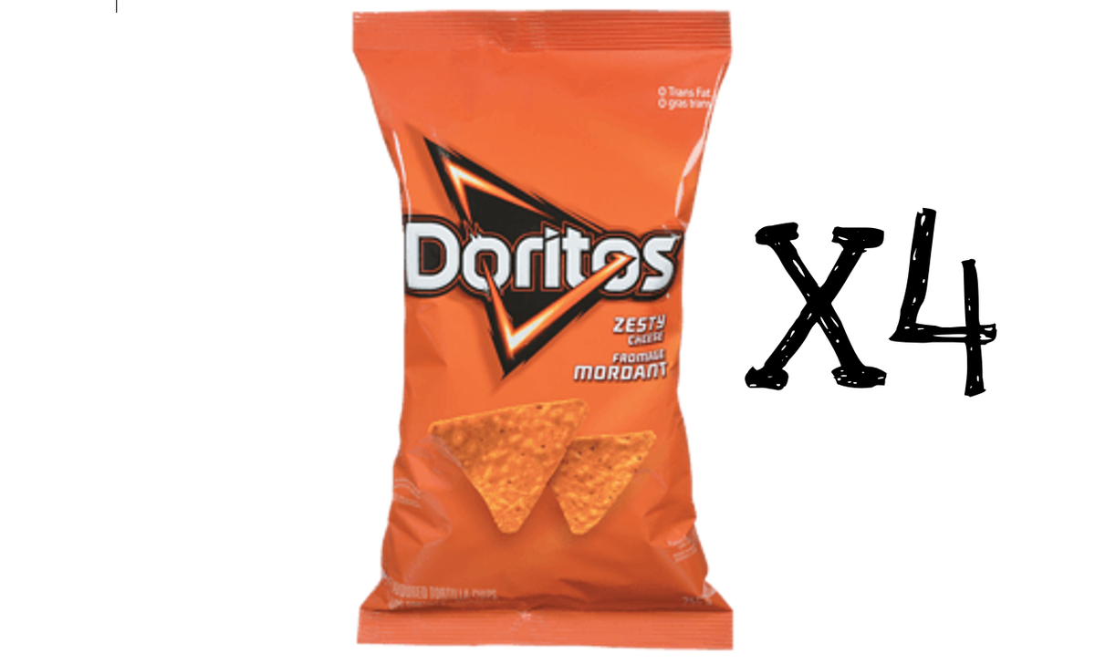 zesty cheese doritos