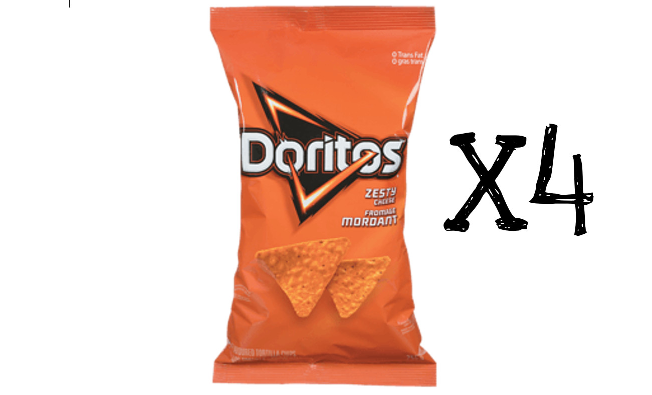 doritos 255g