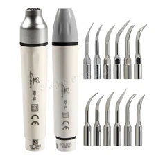LED Light Dental Ultrasonic Piezo Scaler Handpiece fit EMS/DTE VRN Scaling Tips
