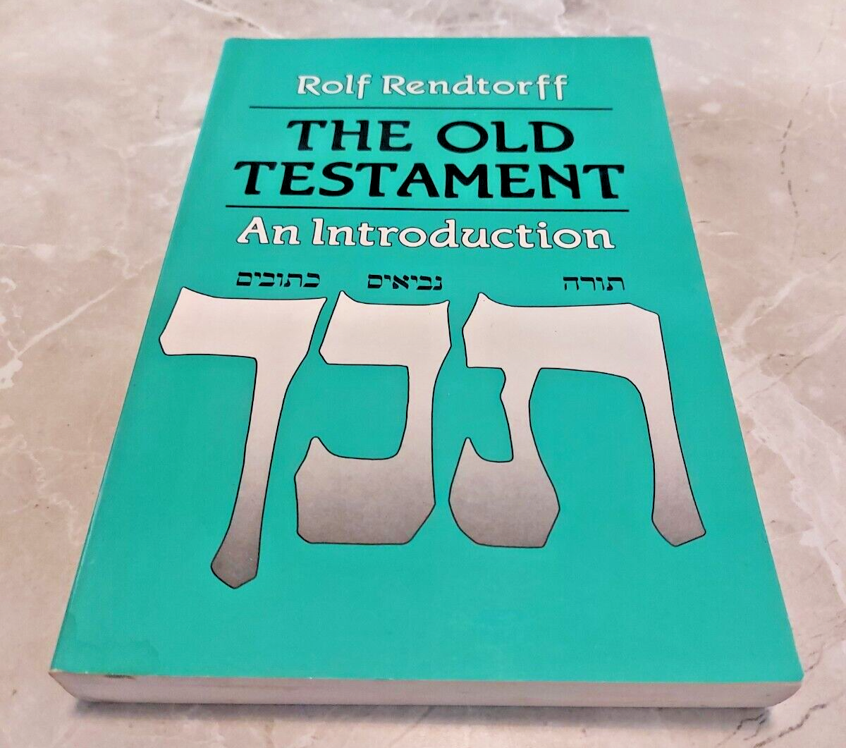 THE OLD TESTAMENT AN INTRODUCTION by ROLF RENDTORFF ~  PAPERBACK BOOK EXCELLENT