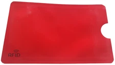 10 Pack RFID Blocking Sleeves–NFC Anti Scan Credit Card ID Holders, Red Secure