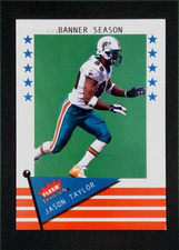 2003 Fleer Tradition Football #230 Jayson Taylor Banner Season SP #/200 - Miami 