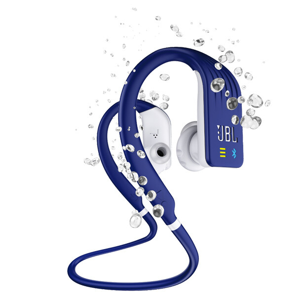 JBL Endurance DIVE Blue Waterproof Wireless InEar Headphones with MP3