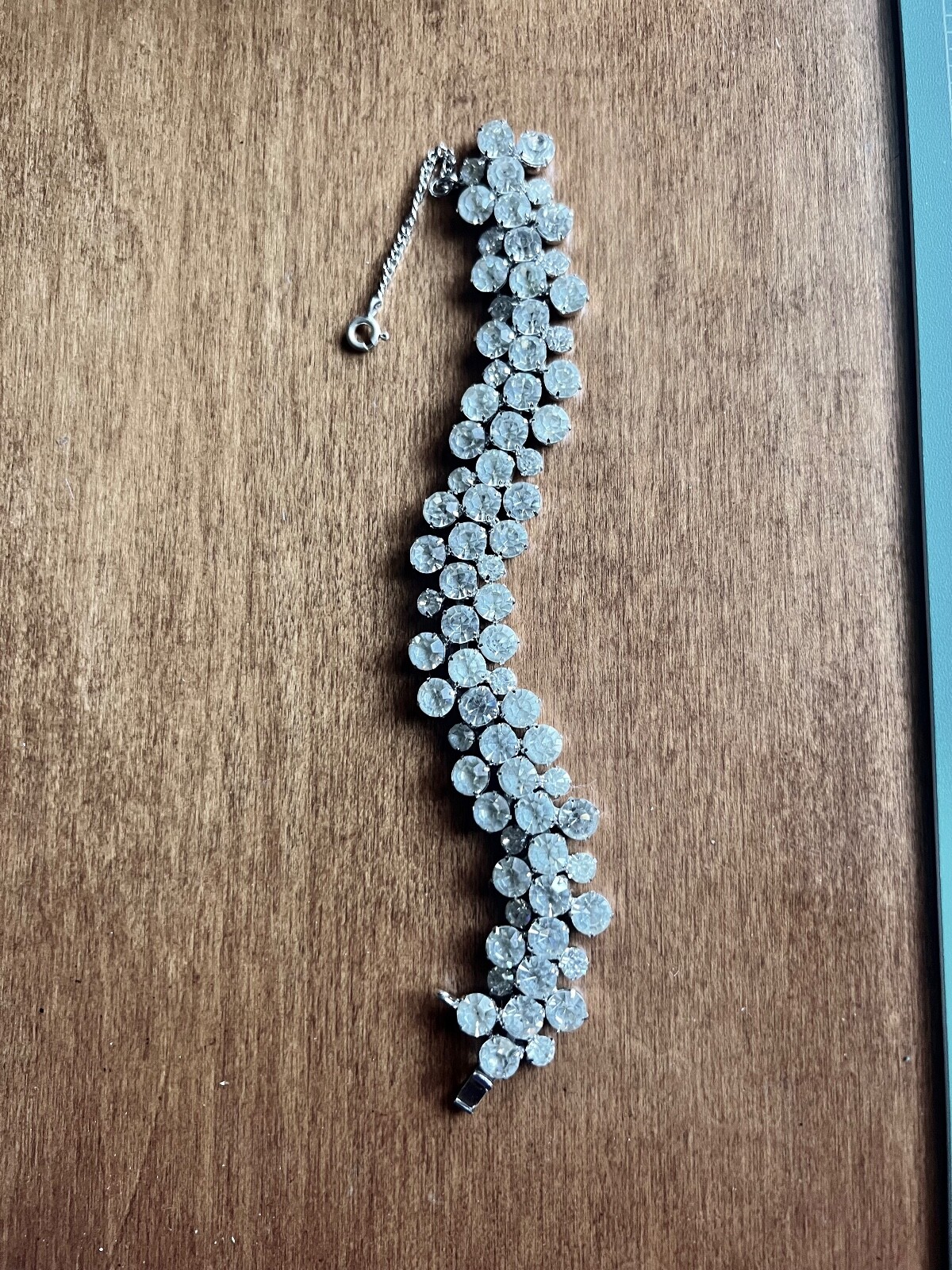 WEISS  RHINESTONE  BRACELET - image 1