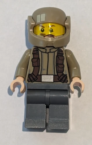 Lego Star Wars Resistance Trooper With Mustache (sw0698) Minifigure (set 75131)
