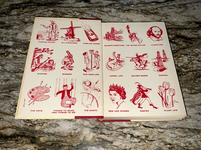 Grolier, The Book of Knowledge 1960 Volumes 1-20 in 10 books