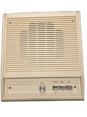 Vintage NuTone IS-308L 8  Indoor Intercom Speaker Adobe White 3003