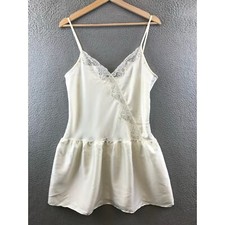 Vintage Komar Slip Size L LACE LINGERIE Camisole Slip