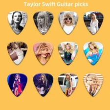 Taylor Swift New Gifts The Eras Tour Guitar Picks 0.96mm - Set of 10 Authentic