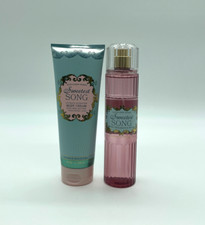 Bath  Body Works SWEETEST SONG Fragrance Mist  Body Cream Set