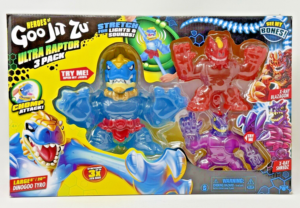 Heroes of Goo Jit Zu Ultra Raptor Super-sized 8