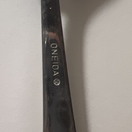 7 Oneida OHS380 Salatgabeln 7" spitze Spitze glänzend Edelstahl Besteck Silberbesteck - Bild 3 von 5