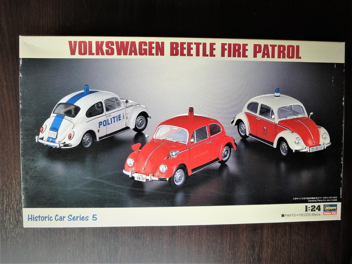 HASEGAWA 1/24 VOLKSWAGEN BEETLE FIRE PATROL Valuable Rare