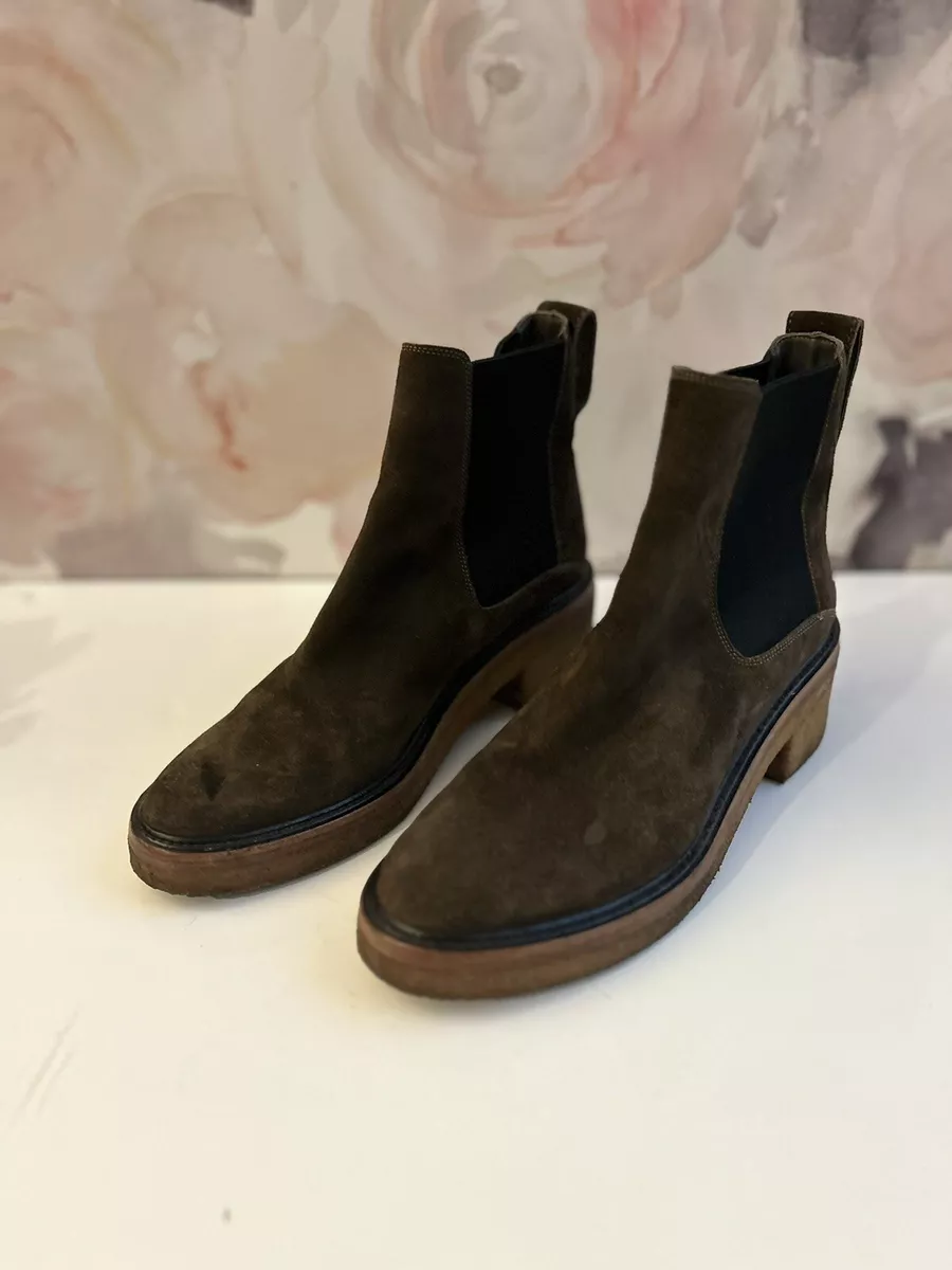 Dries van noten pull up chelsea boots hotsell