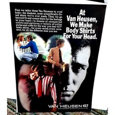 1970 Van Heusen 417 Dress Shirts Vintage Print Ad