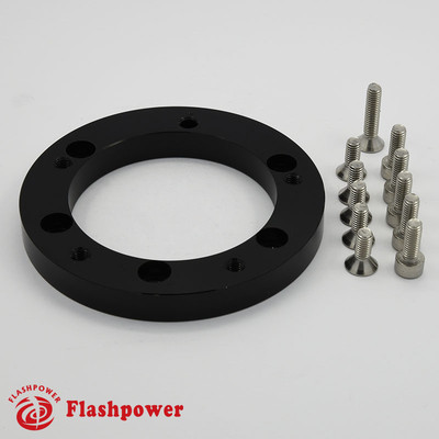 3/8'' Billet Extension Hub/ Spacer for 5 Hole Steering Wheel to 6 Hole Adapter