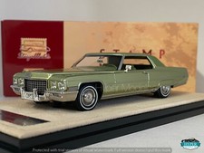 STAMP-MODELS 1/43 CADILLAC COUPE DEVILLE 1971 GREEN MET STM71603