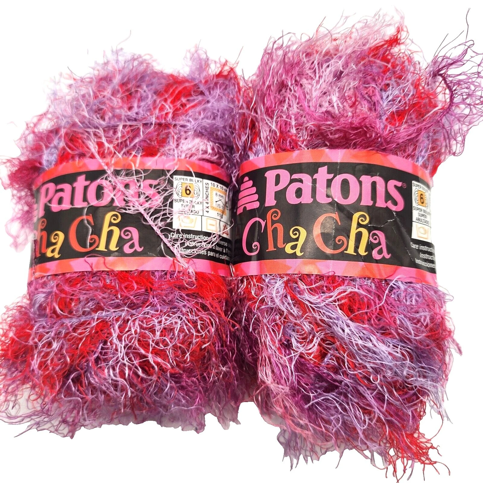 Patons Eyelash 6-Super Bulky Yarns