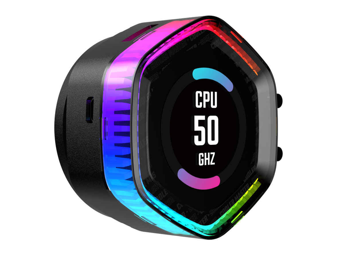 Cooler Master MasterLiquid 360 ION LCD Display Close-Loop