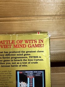 Tengen Tetris Nintendo Entertainment System NES Box And Game No Manual