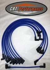 SBC CHEVY 265-305-327-350-400 BLUE HEI USA Spark Plug Wires - Over Valve Cover 