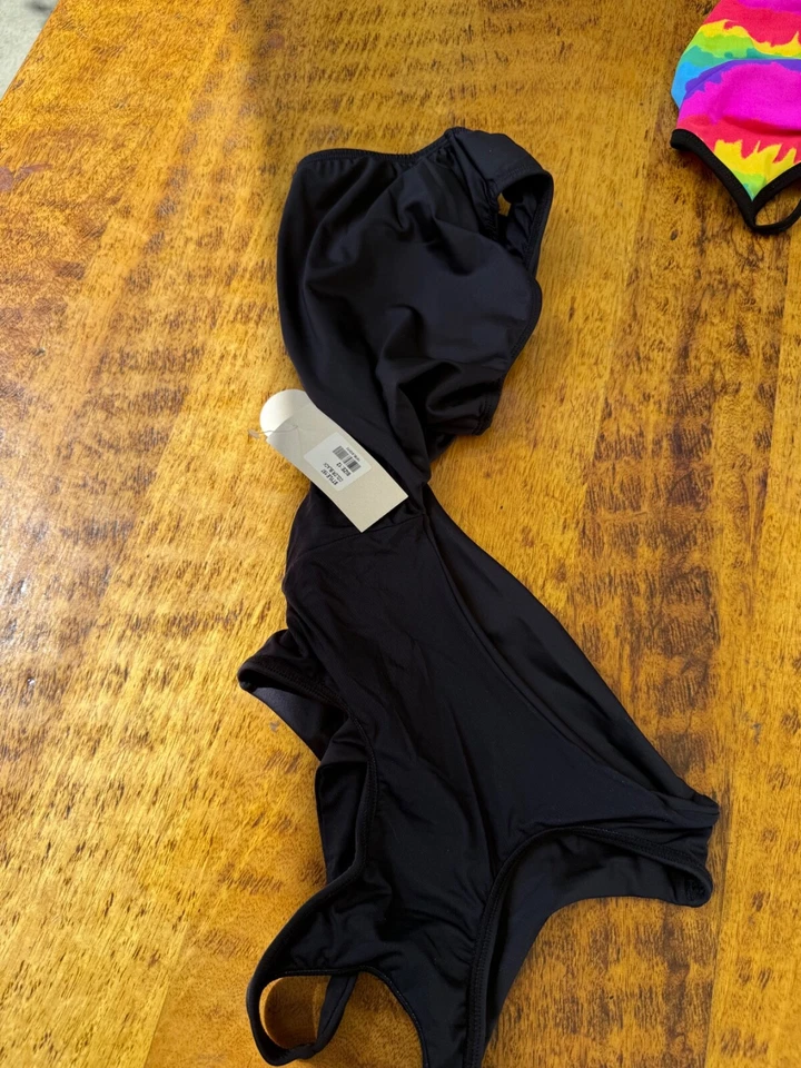 Traje de baño Submarino Niñas Natación Recorte asimétrico Una pieza Mariposa 12 S5 Foto 4 de 4