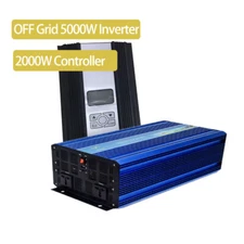 Wind Turbine MPPT Controller 2kw  And Inverter Off Grid 5000w For Home Use