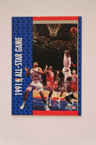 1991-92 Fleer All Star Game # 238 Michael Jordan Chicago Bulls Basketball Card