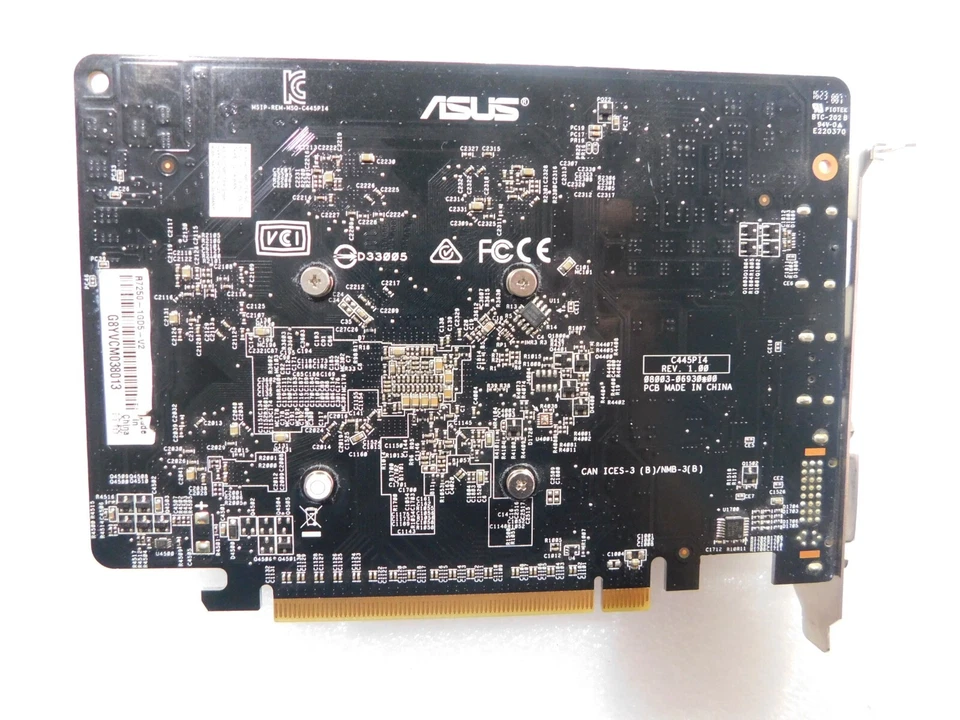 ASUS AMD ATI R7250 1GB PCIe HDMI DVI DP VIDEO GRAPHICS CARD ADAPTER - Image 2 of 3