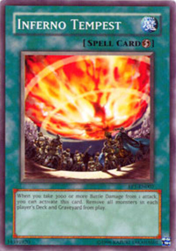 yugioh inferno tempest deck YuGiOh Movie Exclusive Inferno Tempest EP1-EN007