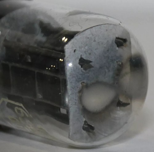 6SN7GT VT-231 Marconi Clear Glass Made in Italy Amplitrex Tested #1899001 - Picture 7 of 8