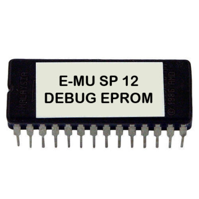 EMU sp12 v 1.8 debug Diagnostic Test firmware Sampler EPROM for e-mu sp-12
