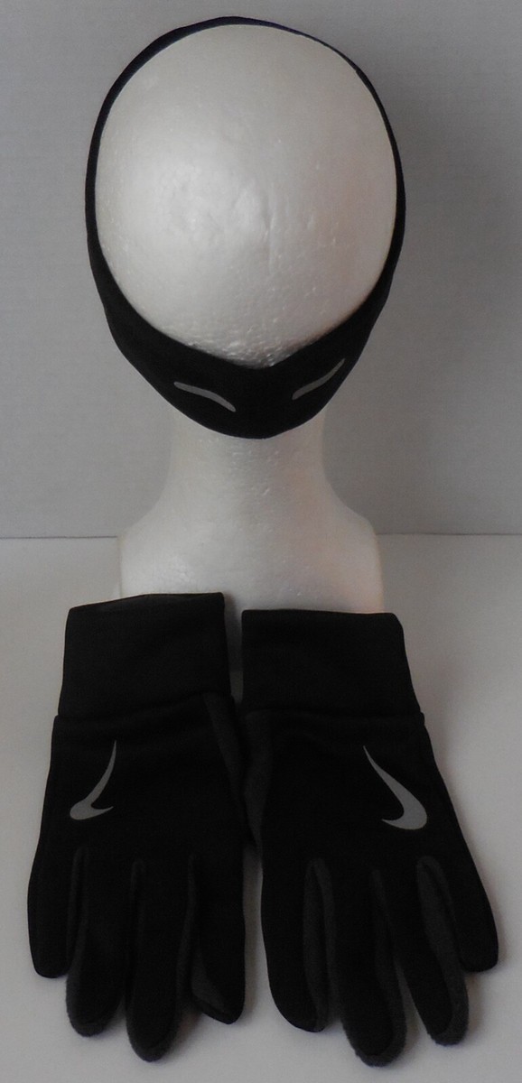 nike thermal headband and glove set
