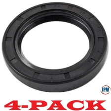 4-PACK! TC 45x65x8 Metric Oil Seal Buna-N Double Lip W/Spring [IPM] 45-65-8 NEW!