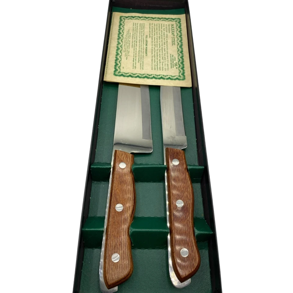 Maxam Precision Hollow Ground Fine Stainless-Steel Chef and Carving Knife - Image 3 of 4