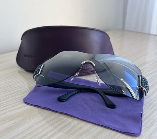 Rare DANIEL SWAROVSKI 23 KARAT GOLD SUNGLASSES! Charriol Case *FREE SHIPPING!* - Picture 2 of 7