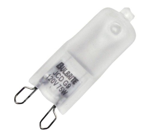 Bulbrite XP Q75G9F/120 75W 120V JCD TYPE G9 BASE UV STOP Frosted