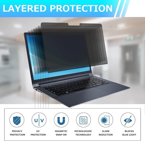 Magnetyczny filtr ekranu prywatności do 14,2" MacBook Pro / Max M1 A2442 (2021) - Zdjęcie 2 z 7