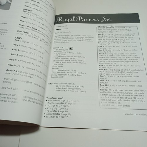 Leisure Arts Elegant Ensembles to Knit, Christening Sets by Judy Lamb LIKE NEW - Picture 11 of 22