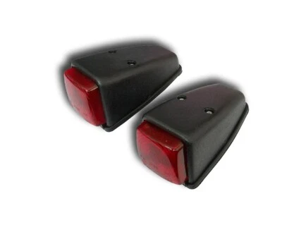 2 x Techo Cabina Trasero Rojo 12/24V Luces Lámparas Camión Remolque Van Campe... - Imagen 1 de 4