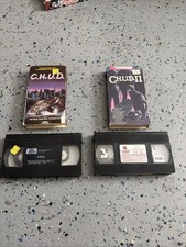 C.H.U.D. & C.H.U.D. II (1988) VHS Horror